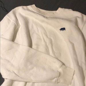 Brandy Melville White Sweatshirt